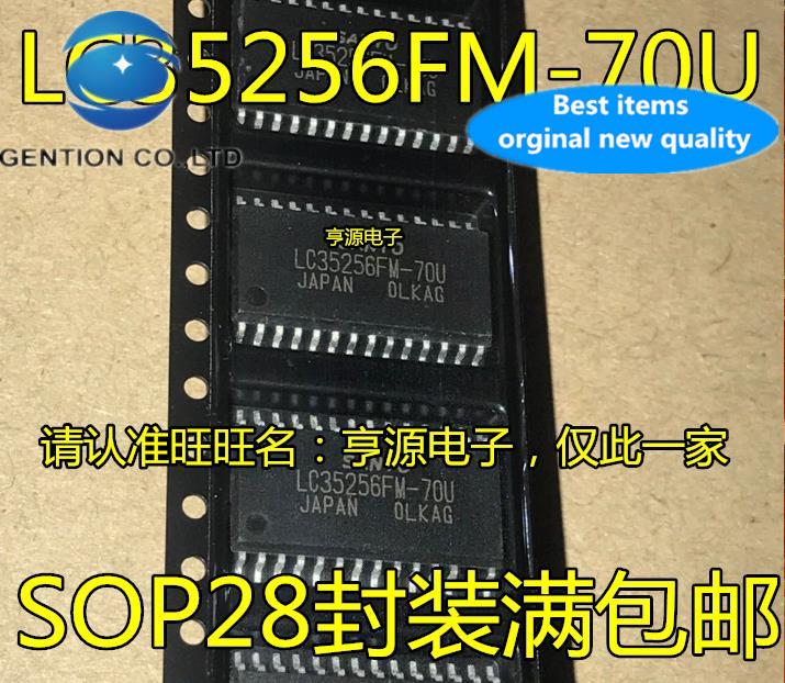 10pcs 100% orginal new  LC35256FM-70U LC35256 SOP28 memory